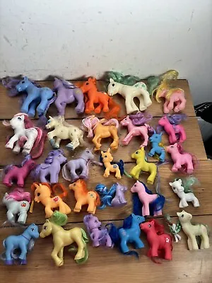 Buy Vintage My Little Pony Figure Huge Bundle Retro 00s Mixed Job Lot Some Rare X 28 • 29.99£