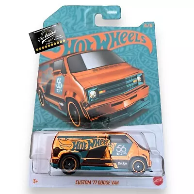 Buy HOT WHEELS Pearl And Chrome CHASE Custom 77 Dodge Van US Exclusive 1:64 Diecast • 44.99£