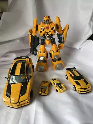 Buy Transformers BUMBLEBEE Car And Robot Hasbro With Lights & Sounds • 9.95£