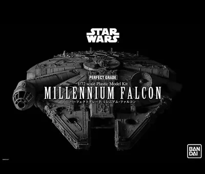 Buy Star Wars Millenium Falcon Pg Perfect Grade 1: 72 Plastic Kit Revell • 199£
