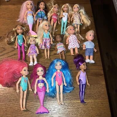 Buy (9) Bundle Of 15 Chelsea Kelly Boy Simba Dolls Mermaids Brightly Coloured • 12.99£