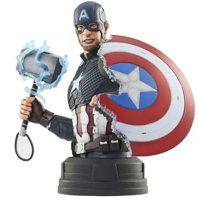 Buy Captain America - Bust - 15 Cm - New & Original Packaging • 115.24£
