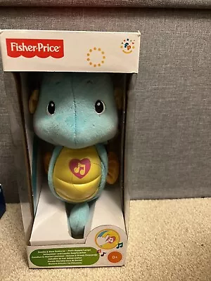 Buy Fisher Price Soothe & Glow Seahorse Blue, NEW & Sealed In Box • 24.99£
