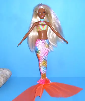 Buy %***Pretty Barbie Mermaid*Rainbow Straightened Hair***% • 6.91£