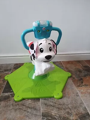 Buy Fisher-Price Bounce And Spin Musical Puppy Ride-On Toy • 10£
