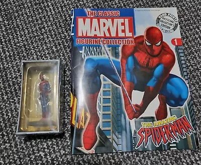 Buy Marvel Movie Collection, Spiderman #1, Figurine And Magazine, Eaglemoss • 12£
