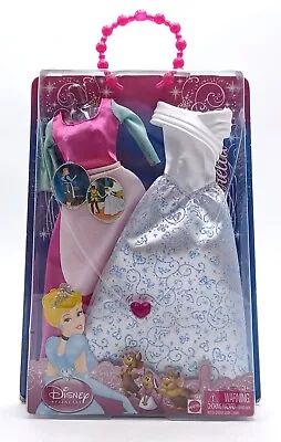 Buy Disney Princess Fashion Set: Cinderella Fashions / 2 Outfits / Mattel T7233, NrfB • 27.26£