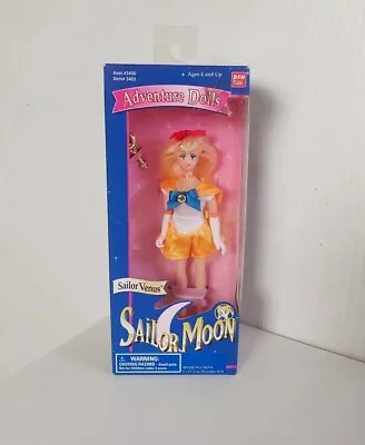 Buy Sailor Moon Sailor Venus BANDAI Adventure Doll RARE 6  1995 Action Figure Barbie • 46.09£