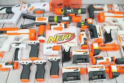 Buy Nerf Gun Attachments, Parts, Extensions - Scope Barrel Grip Clip Fortnite Guns • 11.99£