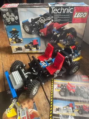 Buy Vintage Lego Technic Car Chassis 8860 Including Box, Instructions And Leaflet • 79.99£