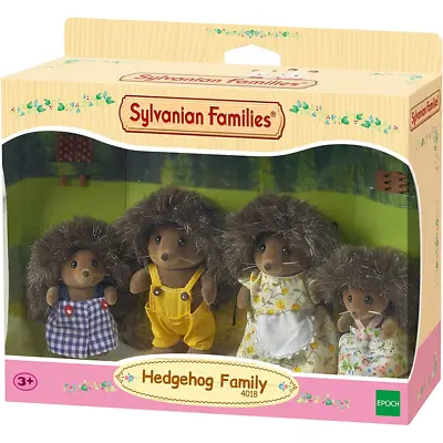 Buy Sylvanian Families Hedgehog Family Of 4 Character Figures Playset EPOCH • 19.99£