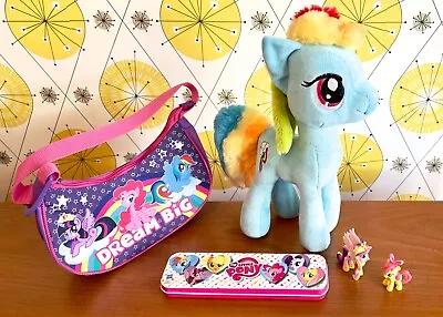 Buy My Little Pony Bundle | Princess Cadance | Apple Bloom | Rainbow Dash | Handbag+ • 9.95£