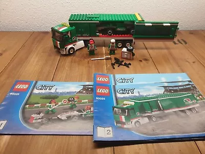 Buy LEGO City 60025 Octan Semi Trailer Truck + Car/Formula 1 With Notes RARE • 66.93£