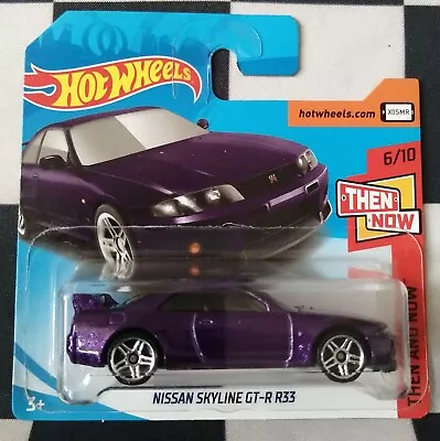 Buy Hot Wheels 2018 New Model Nissan Skyline GT-R R33 Then And Now 193/365 #6/10 • 14.99£