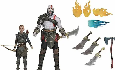 Buy GOD OF WAR Ultimate Kratos & Atreus Action Figure 2 Pack Boxset Official NECA • 69.99£