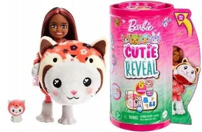 Buy Barbie Cutie Reveal Chelsea Doll In Red Panda Dress Hrk28 • 52.40£