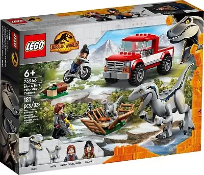 Buy LEGO 76946 Jurassic World Blue & Beta Velociraptor Capture *NO BOX/BOOK (NEW)* • 17.99£