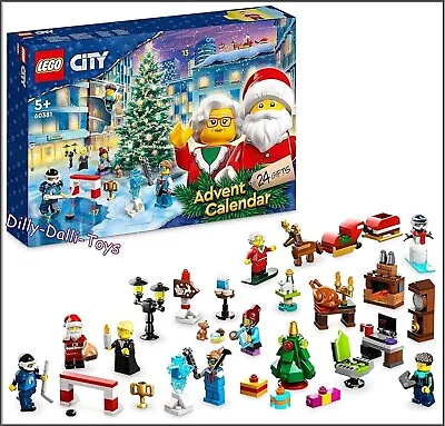 Buy LEGO 60381 City Advent Calendar 2023 Christmas Limited Edition Unopened Dent Box • 19.99£