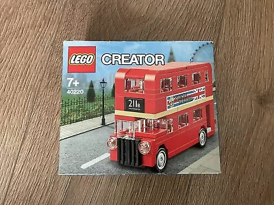 Buy LEGO Creator London Bus (40220) Retired Set • 13.99£