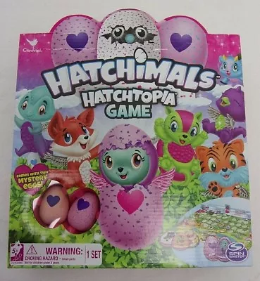 Buy Hatchimals Hatchtopia Game W/ 2 Eggs Action Figure Toys Boys Girl Age 5+ • 18.94£