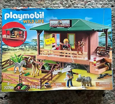 Buy Playmobil Wild Life 70766 Ranger Station With Animal Area, Boxed Sealed Unopened • 22.50£