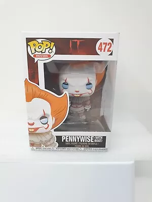 Buy Pennywise 472 IT Funko Pop With Boat Horror Movies Vinyl Toy Figure • 9.99£
