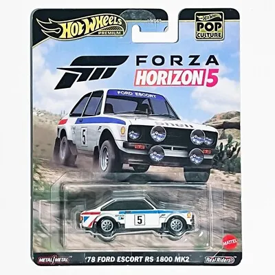 Buy Hot Wheels Premium Forza Horzion 5 78 Ford Escort RS 1800 MK2 POP Culture • 11.10£