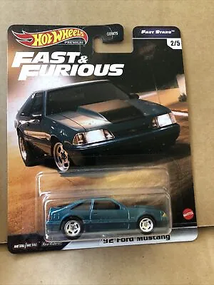 Buy HOT WHEELS PREMIUM DIECAST -Fast & Furious- ‘92 Ford Mustang - 2/5 - New • 8.99£