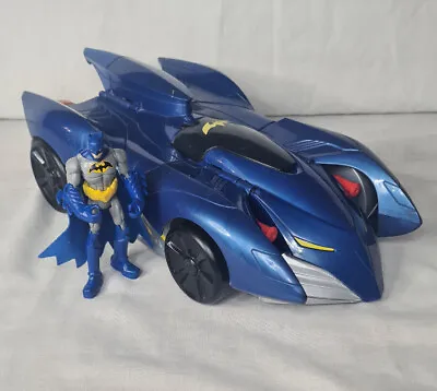 Buy Batman Transform And Attack Batmobile And Batman Figure Mattel 2013 • 24.99£