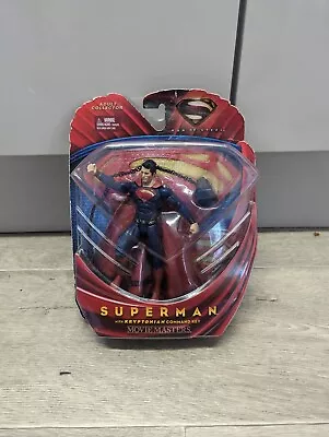 Buy Mattel Movie Masters Superman With Kryptonian Command Key Man Of Steel  6”Figure • 24.95£