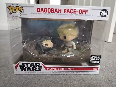 Buy Dagobah Face-Off Funko Pop Star Wars Movie Moment Smugglers Bounty Exclusive 284 • 21.19£
