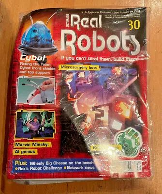Buy ISSUE 30 Eaglemoss Ultimate Real Robots Magazine New Unopened With Parts • 5£