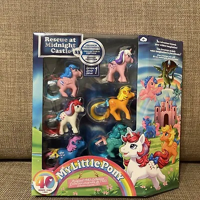 Buy My Little Pony 40th Anniversary - Rescue At Midnight Castle Figures • 20£