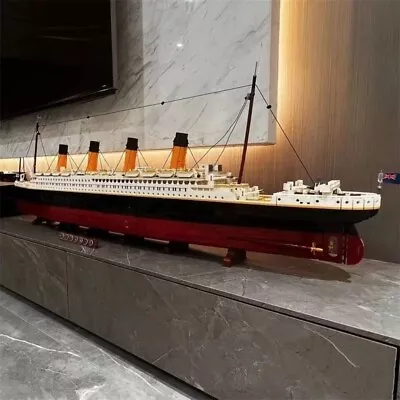 Buy 10294 Icons Titanic Ship 9090PCS Build Blocks- BRAND NEW - FREE Fast UK DELIVERY • 199£