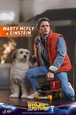 Buy Hot Toys Marty McFly And Einstein 11  Figure Set - MMS573 • 387£