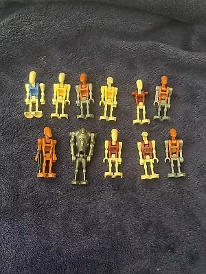 Buy LEGO Star Wars Minifigures Bundle B1 Battle Droids. Commanders. X11 • 23£