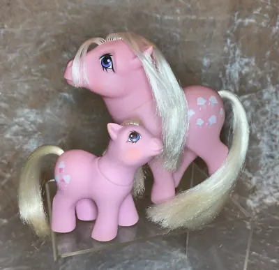Buy My Little Pony G1 Lickety Split Mom & Baby (first Tooth, Non BBE) Vintage 1980's • 18.99£