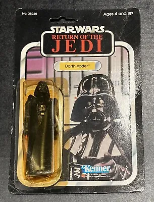 Buy Vintage Kenner Star Wars - Darth Vader Figure - ROTJ 1983 - 79 Back - No:38230 • 249.99£