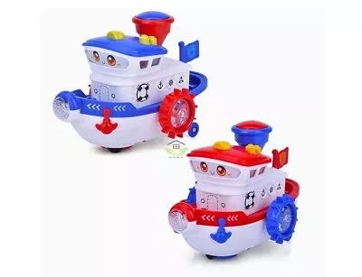 Buy Marine Swat Police Rescue Wheel Boat Light Music Toy Baby Gift • 15.99£