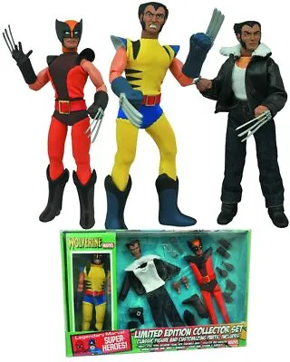 Buy  Marvel Comics X Men Wolverine Retro Mego 8  Action Figure Toy Set  • 67.49£