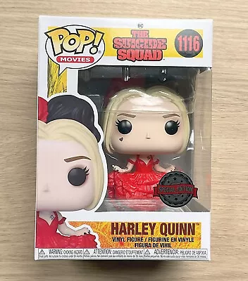 Buy Funko Pop The Suicide Squad Harley Quinn #1116 + Free Protector • 21.99£