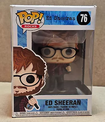 Buy Ed Sheeran Funko Pop! Rocks #76 Vinyl Action Figure Boxed Collectable  • 27.99£