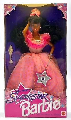 Buy 1993 Superstar Barbie Doll / Wal Mart Special Edition / Mattel 10711, NrfB • 66.72£