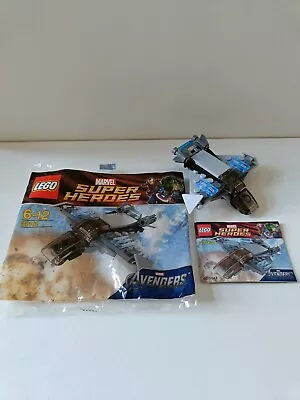 Buy LEGO Marvel Super Heroes 30162 Quinjet Polybag - Used With Instructions • 2.99£