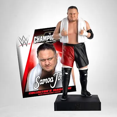 Buy WWE - Samoa Joe Action Figure With Magazine - Eaglemoss Hero Collector • 11.66£