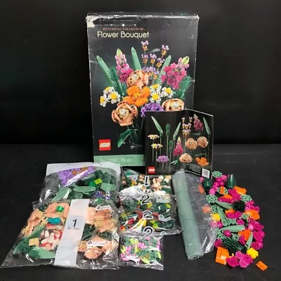 Buy Lego Creator Expert Set 10280 Flower Bouquet 756 Pcs Adults Box Botanical -CP • 10.50£