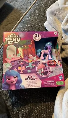 Buy My Little Pony Unicorn Tea Party Izzy Moonbow Hasbro Figure Toy 21 Pieces • 12.88£