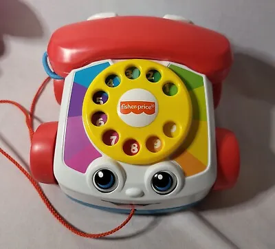 Buy Fisher-Price Chatter Telephone Infant Toddler Pull-Along Toy Phone 2014 Ex Cond  • 5.99£