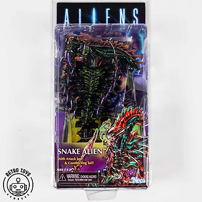 Buy NECA SNAKE ALIEN Deluxe Action Figure Aliens Predator NEW & ORIGINAL PACKAGING Comic Retro • 69.40£