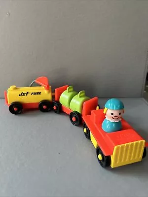 Buy Vintage Fisher Price Little People Airport Luggage Transport & Fuel Truck • 5£
